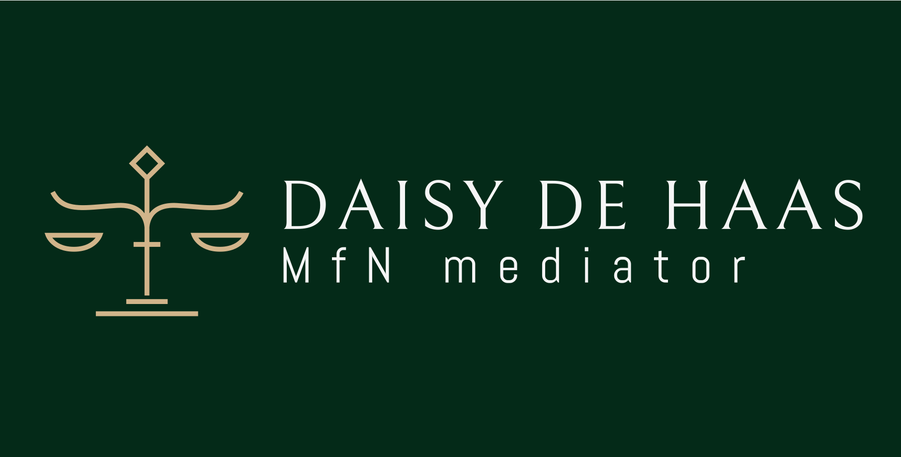 Daisy de Haas Mediation | MfN register mediator